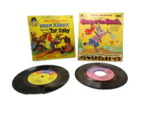 Disney Song South Uncle Remus Tar Baby Brer Zip Doo Dah 1970s record book lot 2 picture
