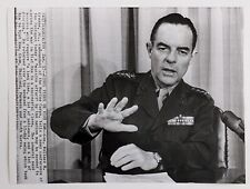 1966 Marine Corp Commandant General Green Vietnam Report VTG Press Wire Photo picture
