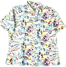 Walt Disney World 50th Anniversary Retro Reyn Spooner Classic Woven Shirt XL New picture