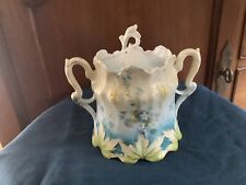 Antique RS Prussia Porcelain Lidded Sugar Bowl (Unmarked) picture