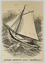 small 1881 magazine engraving ~ 