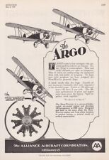 1929 Alliance Aircraft ARGO Aircraft ad 6/2/2023d picture