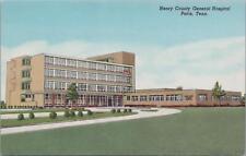 Postcard Henry Country General Hospital Paris TN  picture
