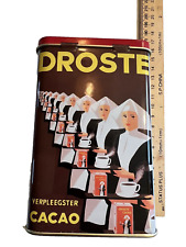 Vintage Droste Cacao Tin Great Advertising Graphics Nun Coffee picture