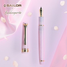SAILOR Professional Gear Slim × Laddessperte Fountain Pen SAKURA LATTE Nib MF/M picture