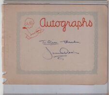 Vintage James Dean Signed Autograph Fairmount 55 picture