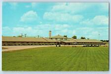 c1950's Rose Haven Motel & Restaurant Cottages Clarks Hill Indiana IN Postcard picture