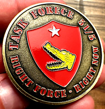 RARE Task Force Operation Spartan Shield Challenge Coin 408th Contracting picture
