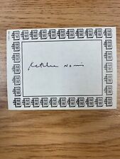 Kathleen Norris Award Winning Poet Author Signed Bookplate Autographed New  picture