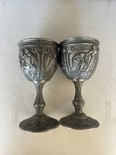 Vintage  Excalibur Goblet Guinevrre, Lancelot Arthurian  Society Fine Pewter picture