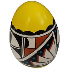 Southwest Indian Pottery Hand Painted Egg 3.5