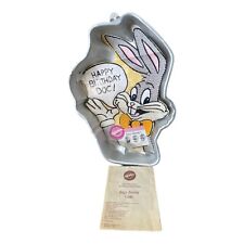 Vintage Wilton Bugs Bunny Looney Tunes Cake Pan 1989 2105-8253 picture