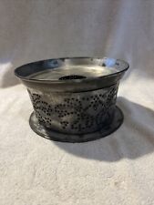 Pfaltzgraff Yorktowne Punched Tin Metal Warmer Stand picture