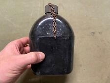 ORIGINAL WWII US ARMY M1942 ENAMEL CANTEEN-DATED 1942 picture