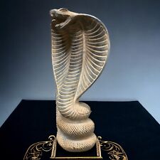 Rare Antique Egyptian Cobra Snake Ancient Unique Pharaonic Statue Egyptian BC picture