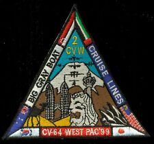USN USS Constellation CV-64 Westpac 1999 Big Gray Boat Patch N-25 picture