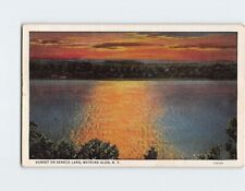 Postcard Sunset On Seneca Lake Watkins Glen New York USA picture