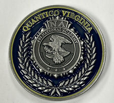 Official Quantico Virginia FBI National Academy Saint Michael Challenge Coin picture