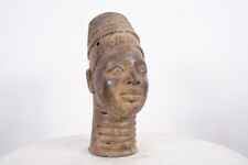 Beautiful Benin Bronze Head 14