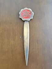 Antique 1936 Class of Dubuque High School 50th Anniversary Letter Opener picture