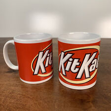Qty 2 Kit-Kat Hershey Galerie Mug Coffee Candy Chocolate Lover Cups picture