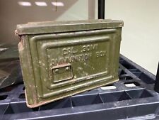 ORIGINAL WWII US ARMY .30 CAL BROWNING AMMO CARRY CAN picture