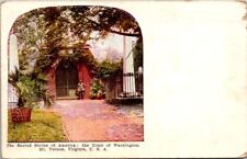 Postcard Sacred Shrine America Washingtons' Tomb Mt. Vernon Virginia 1909  V111 picture
