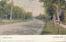 WINNIPEG MAN - Roslyn Road Postcard - 1908 picture