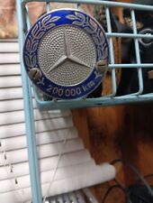 MERCEDES-BENZ 200,000 KILOMETERS MILEAGE Certified Car Badge/Emblem Silver/Blue picture