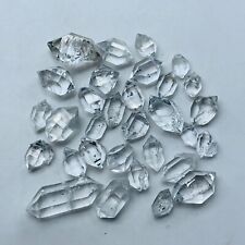 31pc Herkimer Diamond AAA small 5mm to 14mm Top gem crystal From-NY 20ct picture