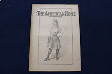 1905 NOVEMBER THE AMERICAN HOME NEWSPAPER - NICE ILLUSTRATED COVER - NP 8681 picture