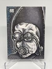 2022 Topps Chrome Star Wars GALAXY Sketch Card Tey How By Quinton Baker  1/1 picture