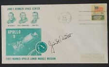 JIM MCDIVITT rare SIGNED  Apollo 9 Space Cover FIRST MANNED LUNAR MODULE MISSION picture