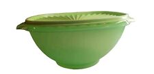 Rare Light Green Vintage Tupperware 858-4 Servalier Storage Bowl with Lid picture