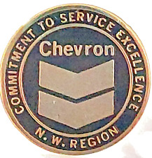 CHEVRON Northwest Region Commitment To Service Excellence Lapel Pin (072123) picture