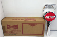 vintage NOS Budweiser “ brew house “ tap marker chrome plastic red tap MIB 8.5” picture