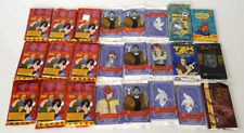 24 VINTAGE 90'S NON SPORT TRADING CARDS SEALED PACKS MIXED MOVIE TV LOT picture