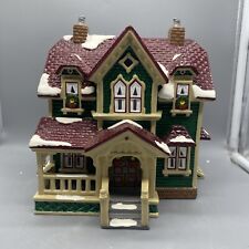Dept. 56 HARTFORD HOUSE #54267 Snow Village Collection Christmas w/ Box & Light picture