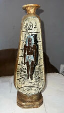 Vintage F.lli Decorative Vase Egyptian Pharoah Archeology MCM Dark Academia 14