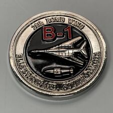 US Air Force B-1 Bomber 28th Bomb Wing 34th Bomb Sq Thunderbirds Challenge Coin picture