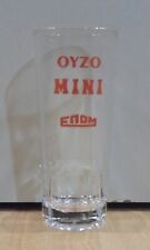 GREEK OUZO MINI ADVERTISIGN VTG GLASS picture