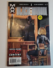 Black Widow: Pale Little Spider #3 Marvel Max Comic 2002 1st appearance Chechnya picture