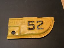 Vintage 52 Ca  1952 CALIFORNIA LICENSE PLATE  TAB TAG picture