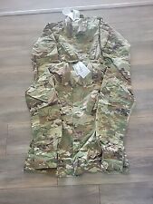 2 US Army USAF Combat Uniform Coat Jacket Multicam OCP LARGE LONG AUTHENTIC  picture