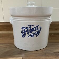 Pfaltzgraff Yorktowne Stoneware Flour Canister with Lid   USA picture
