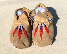 Vintage Native American Indian Mocasins, Mojave Tribe picture