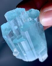 303 CT Multi-Faces Termination Aquamarine Crystal Specimen From Pakistan picture