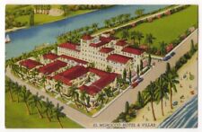 Miami Beach Florida c1940's El Morocco Hotel & Villas, Collins Avenue picture