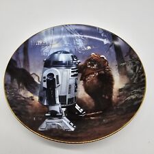 Extremely Rare Star Wars  Hamilton R2-D2 & Wicket Tenth Anniversary Plate picture