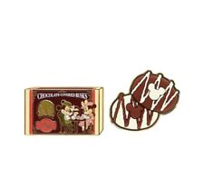 Japan Tokyo Disney Resort Pin Badge Set of 2 Sweets  Chocolate picture